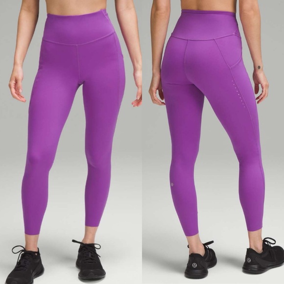 Lululemon Fast and Free High-Rise Tight 25” *Pockets - Picture 2 of 5
